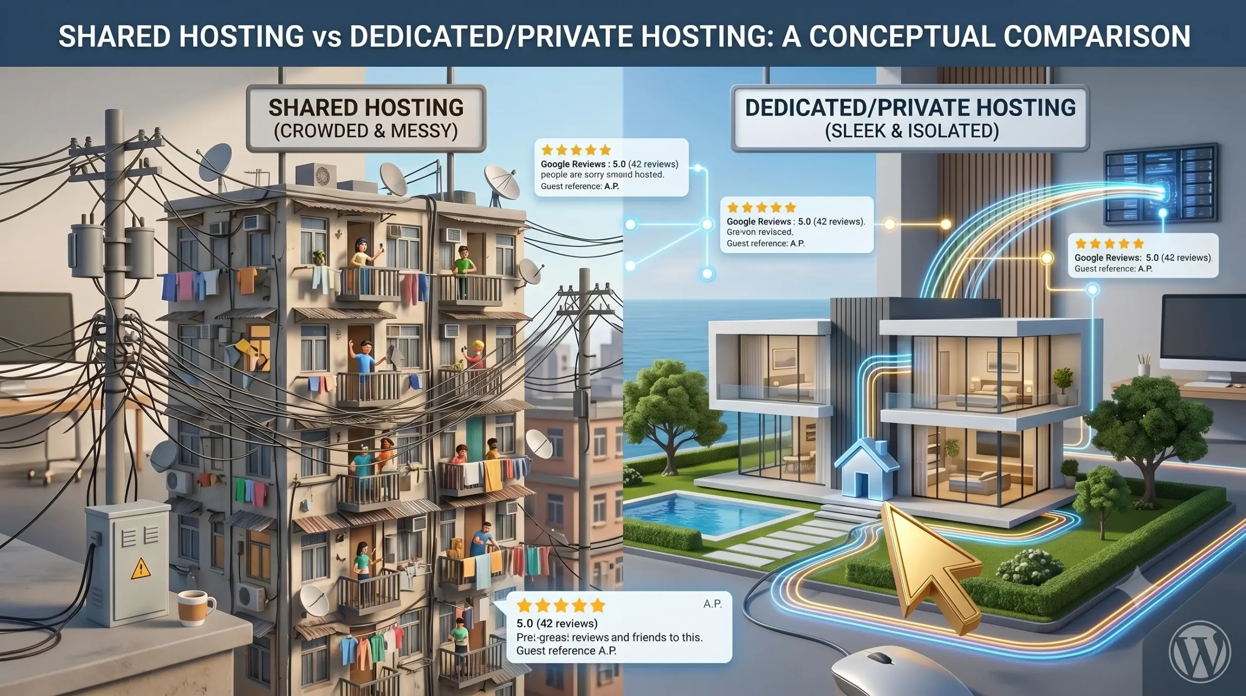 Κοινόχρηστο (Shared) vs Προσωπικό Hosting: Η μεγάλη σύγκριση για την επιλογή του server σας